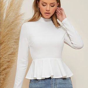 SHEIN PEPLUM TOP